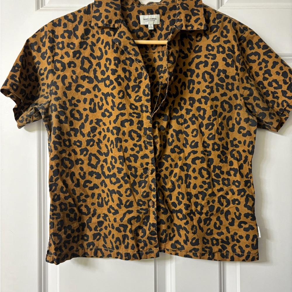 Banks Journal Leopard Print Shirt